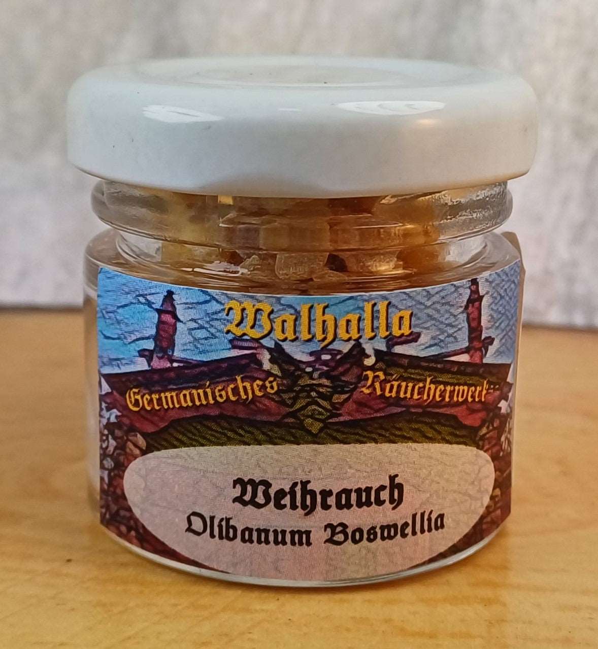 Räucherharz Weihrauch, Olibanum, 30ml - Berliner Spezialitäten