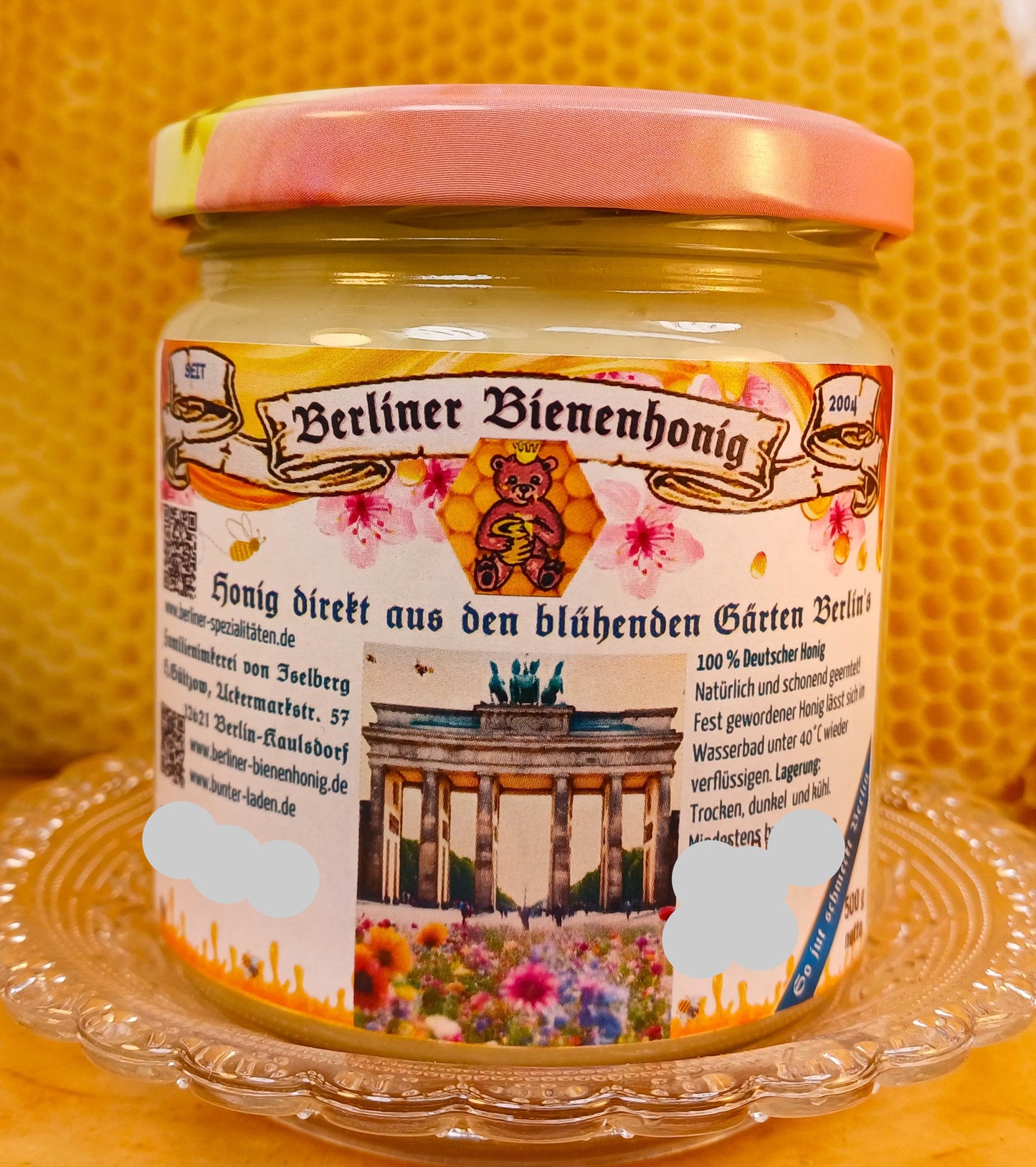 Berliner Bienenhonig Ahorn mit Obstblüte