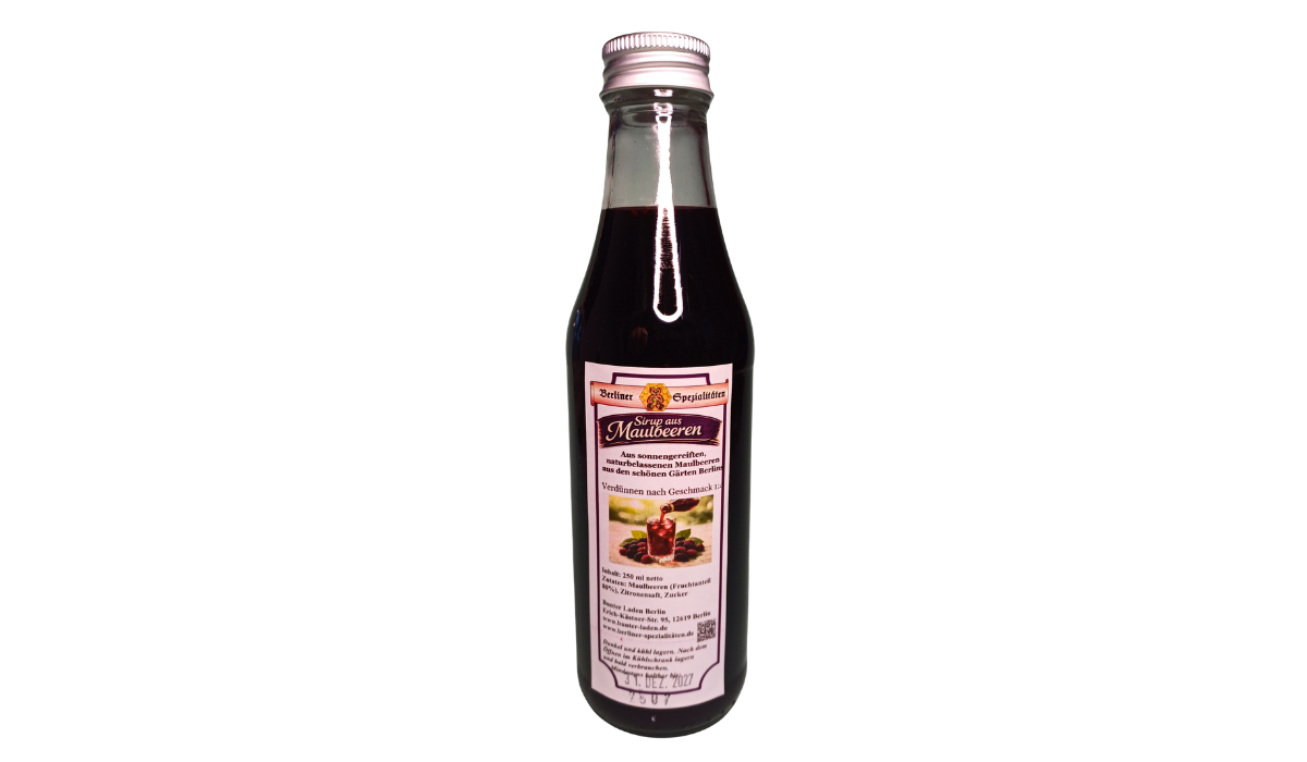 Sirup aus Maulbeeren, 250ml (Maulbeersirup)