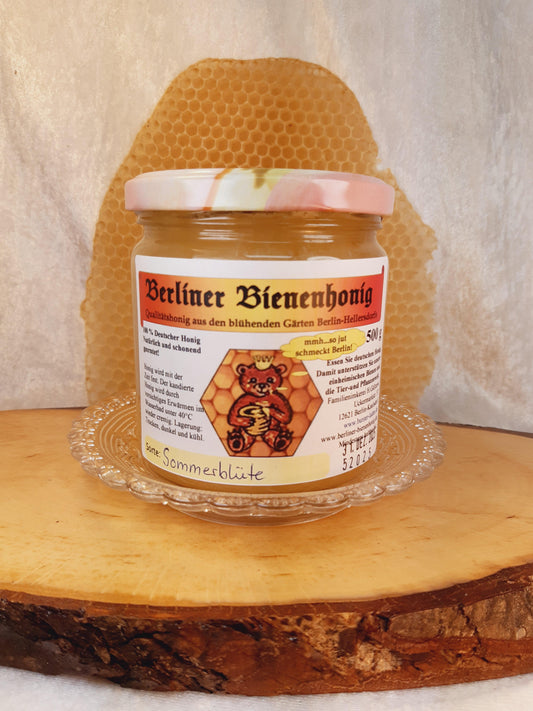 Berliner Bienenhonig Sommerblüte, 500g - Berliner Spezialitäten