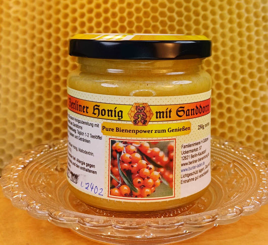 Honig mit Sanddorn - Berliner Spezialitäten