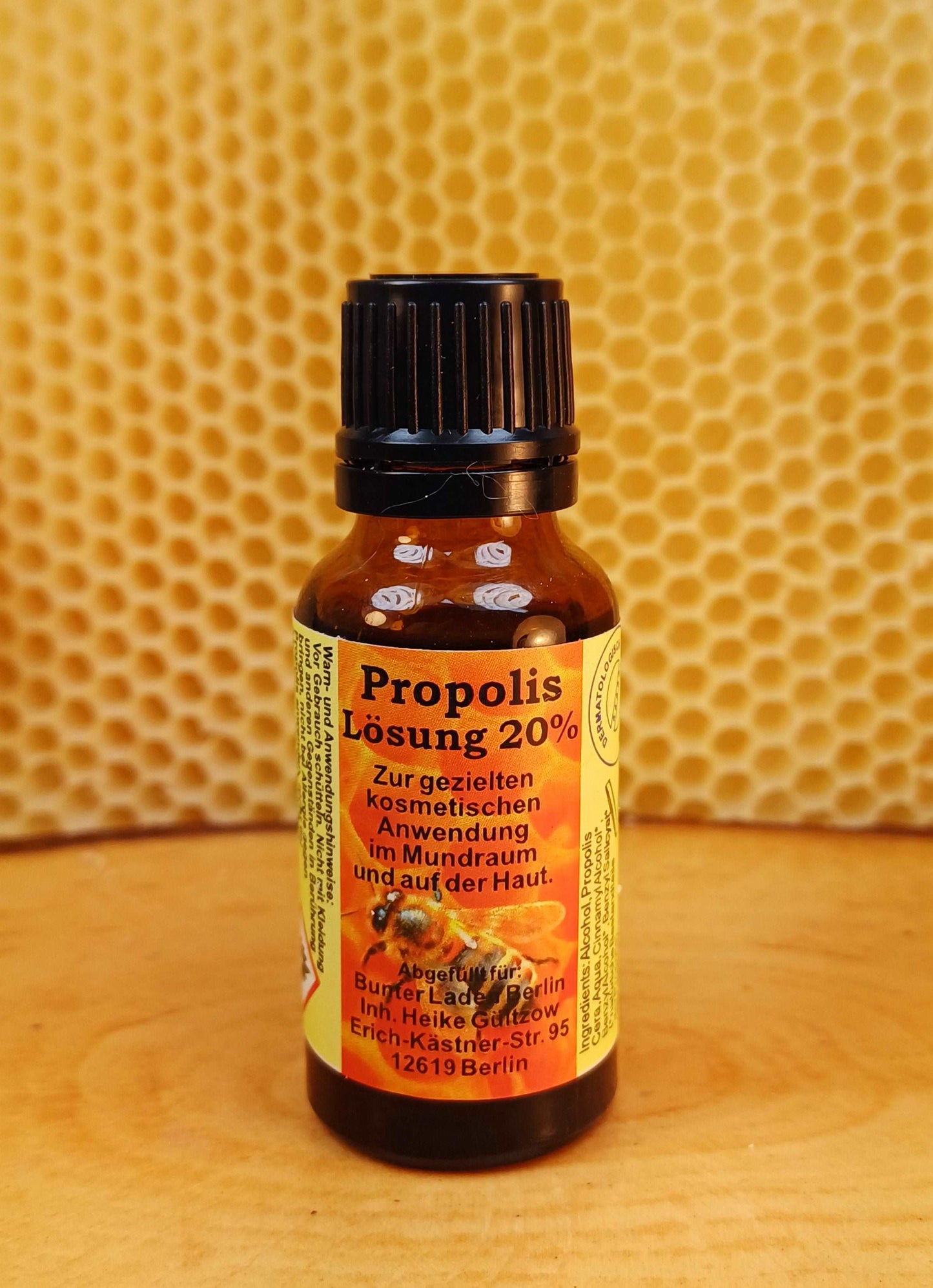 Propolis mit Alkohol,  20 ml Propolistropfen