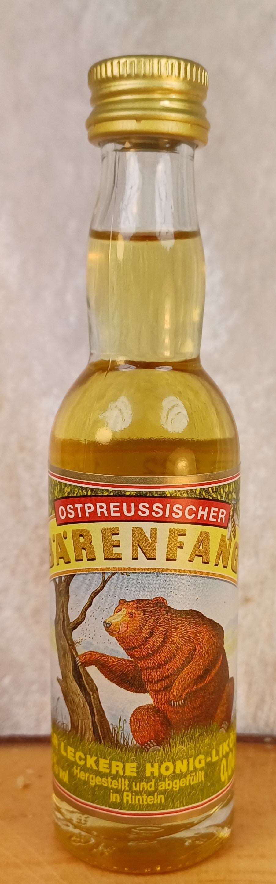 Honiglikör, ostpreussischer Bärenfang klein, 40 ml