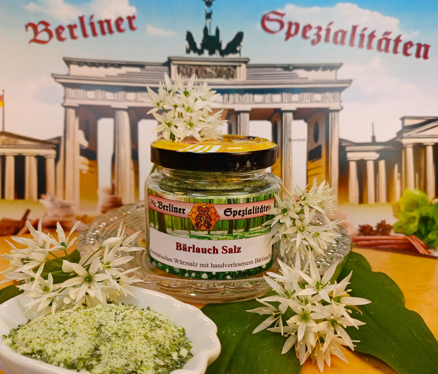Feines Berliner Bärlauch Salz