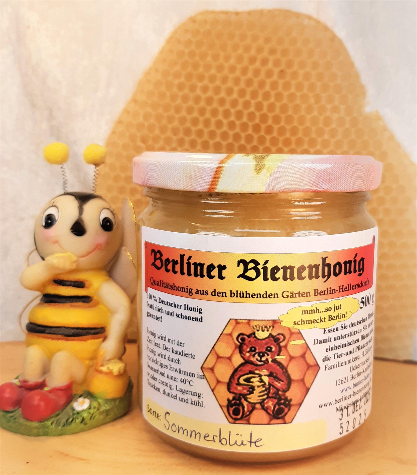 Berliner Bienenhonig Frühblüte 500g - Berliner Spezialitäten